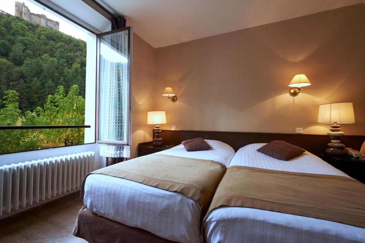 Logis Hotel Le Belle Rive Najac Exterior photo