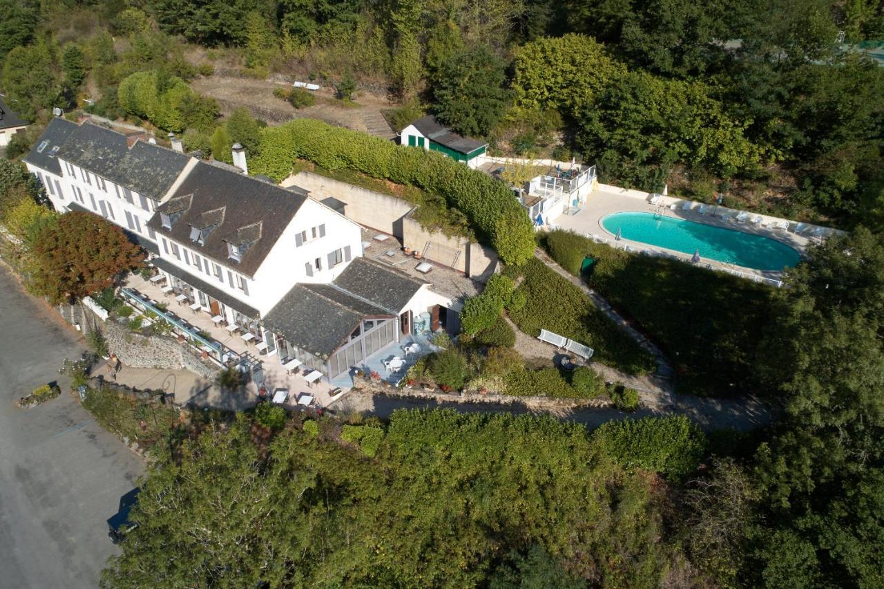 Logis Hotel Le Belle Rive Najac Exterior photo